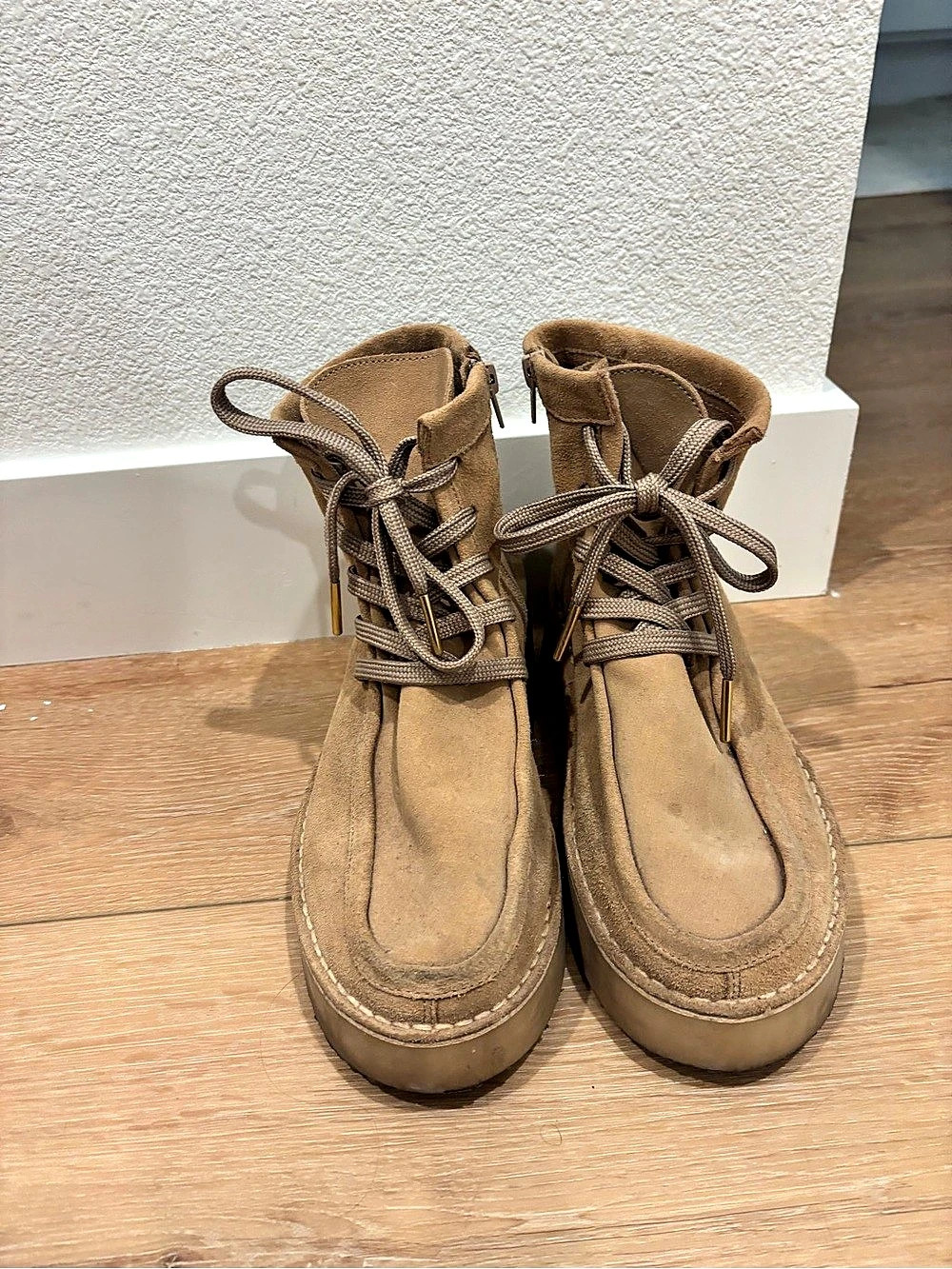 Free People Boots in Tan